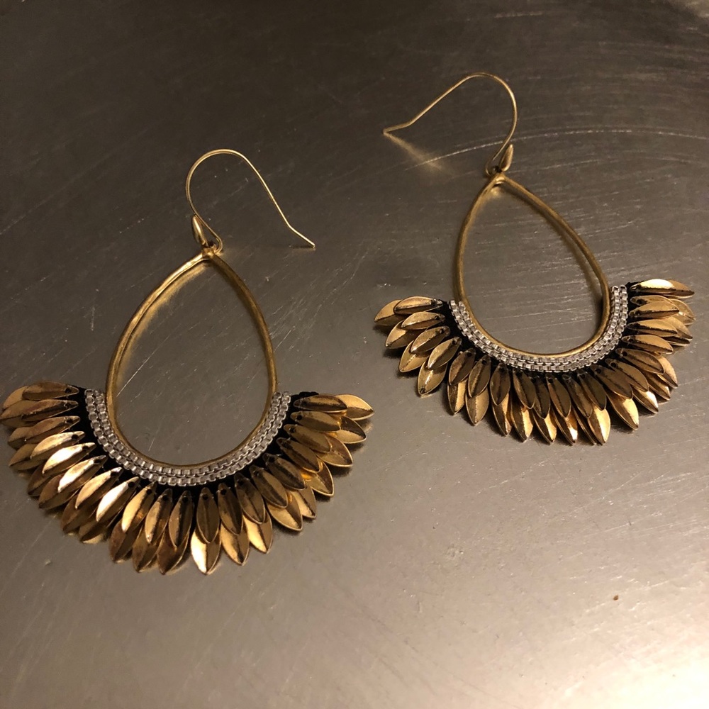 Stella & Dot Pegasus earrings